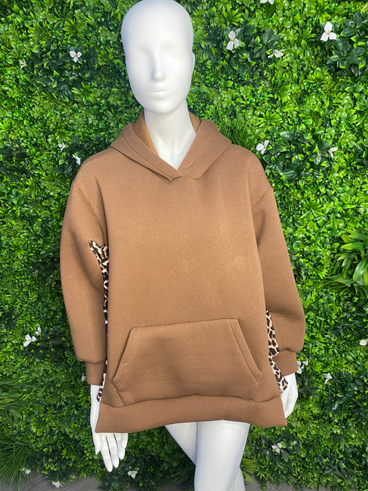 Melanie Hoodie Chocolate