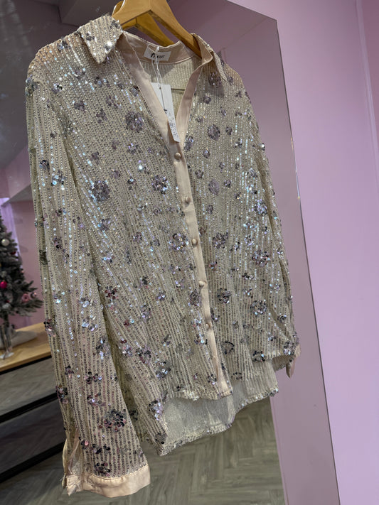 Eloise Shirt - Champagne